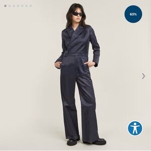 G-Star RAW Women's Navy Panzer Jumpsuit